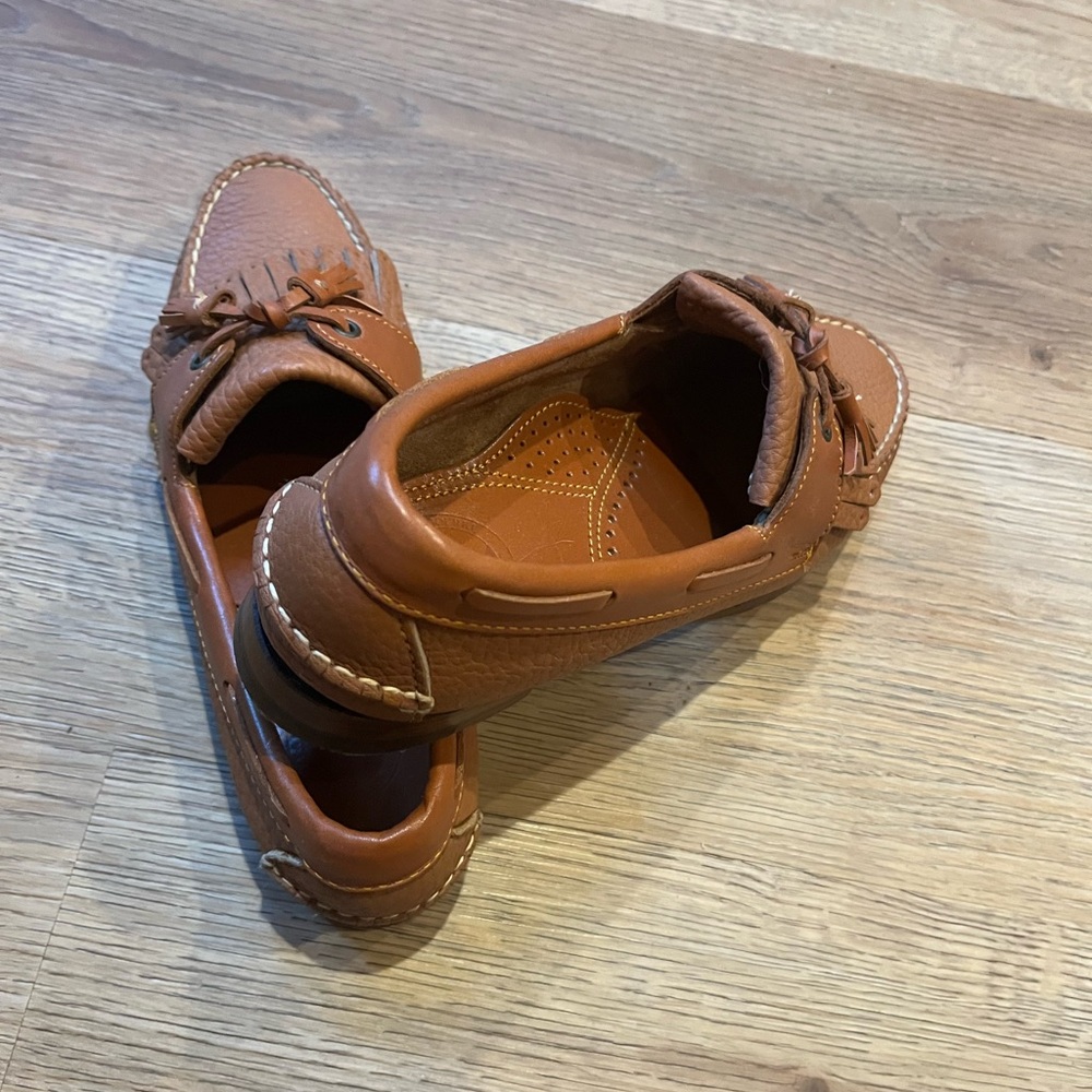 Brown Leather Moccasins